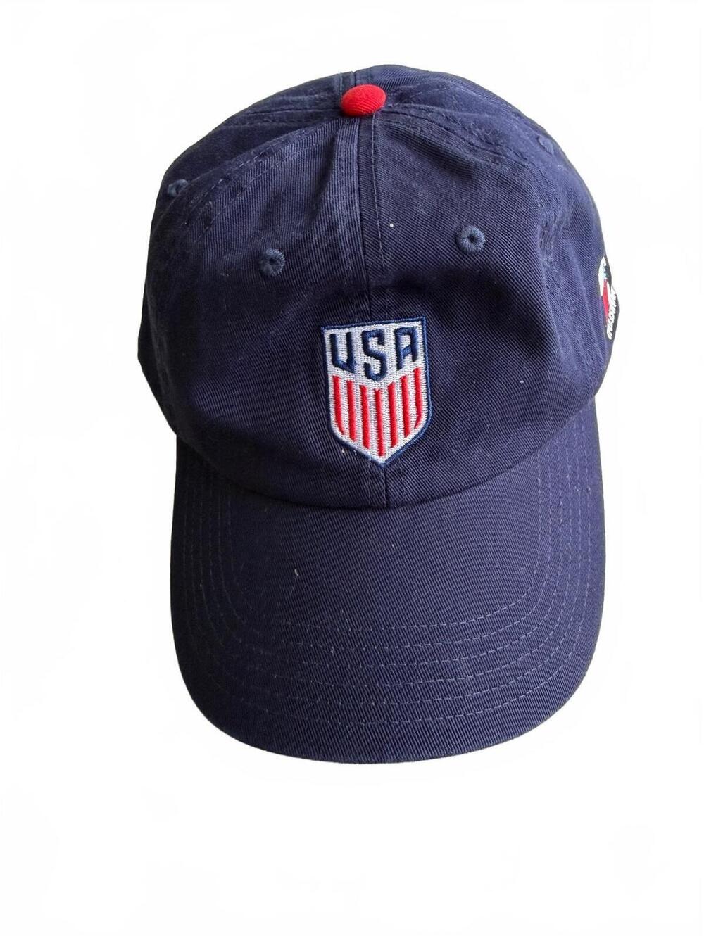 USA Talisman U.S. Soccer Crest Navy Dad Cap